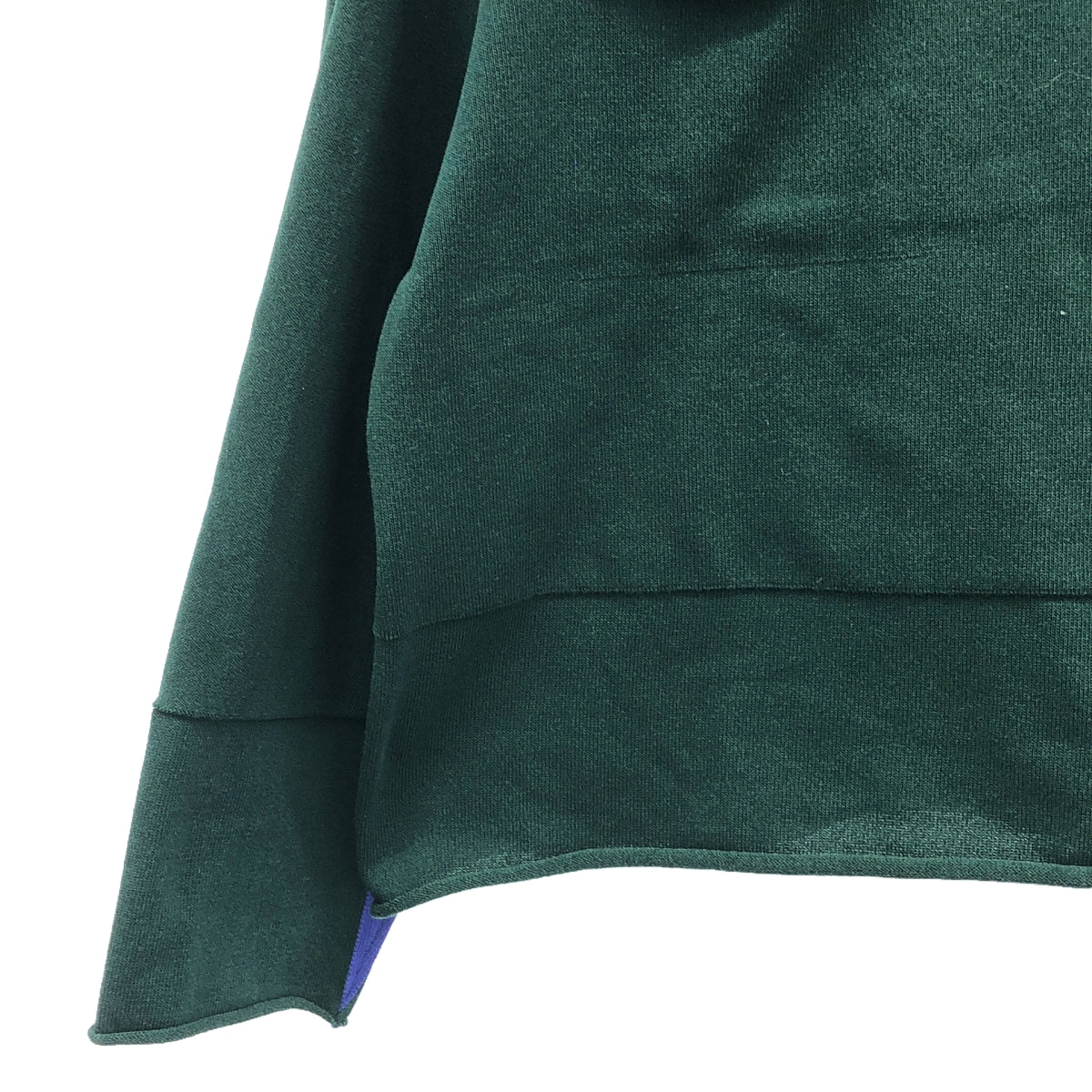 PLEATS PLEASE ISSEY MIYAKE | POCKET KNIT Bicolor Knit | 3 | Green/Purple | Women's