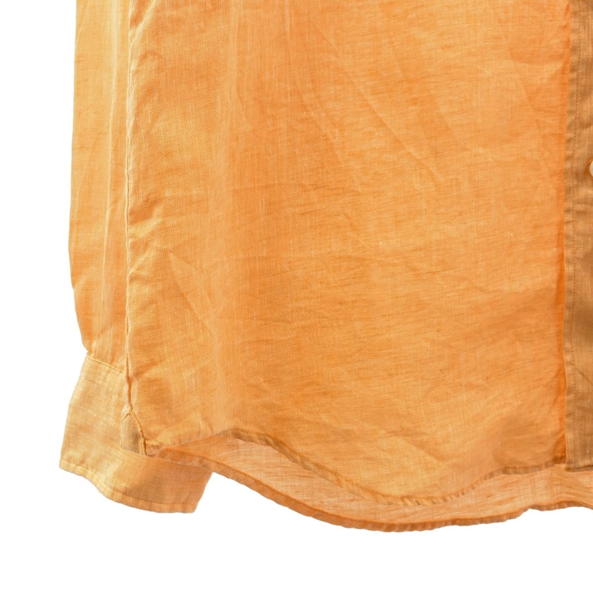 TOMORROWLAND / トゥモローランド | リネン セミワイドカラーシャツ | M | メンズ