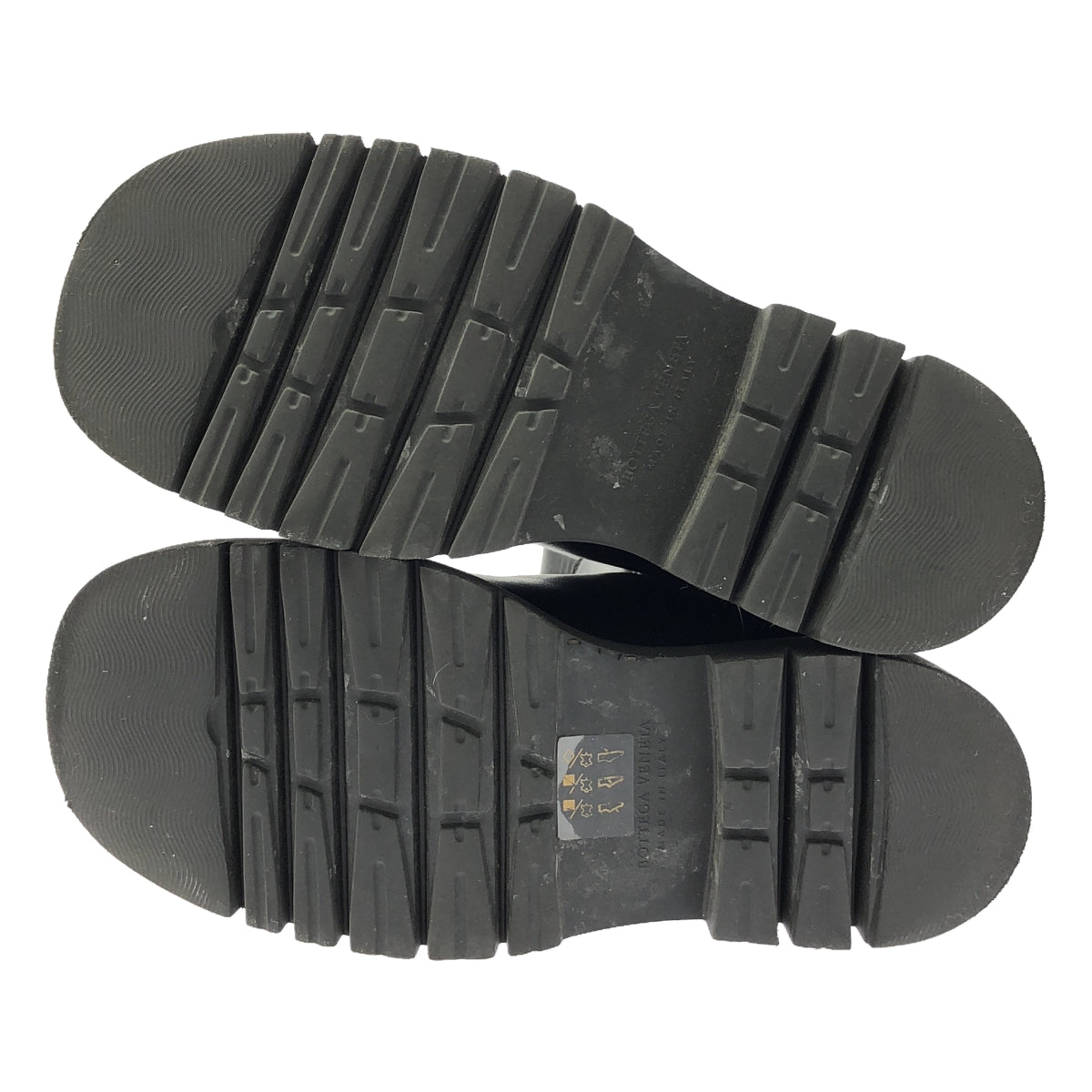 BOTTEGA VENETA / ボッテガヴェネタ | lug boots ラグブーツ | 34 1/2 | ブラック | レディース