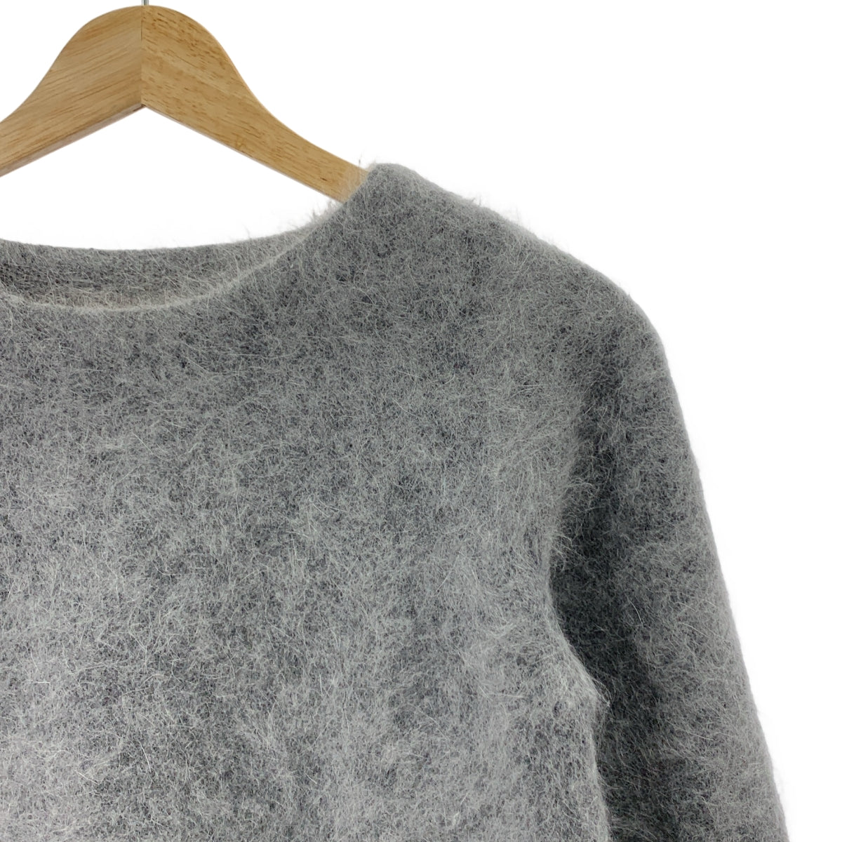 IENA | 安哥拉毛皮 Nuance 套頭衫 | F 碼 | 灰色 | 女款