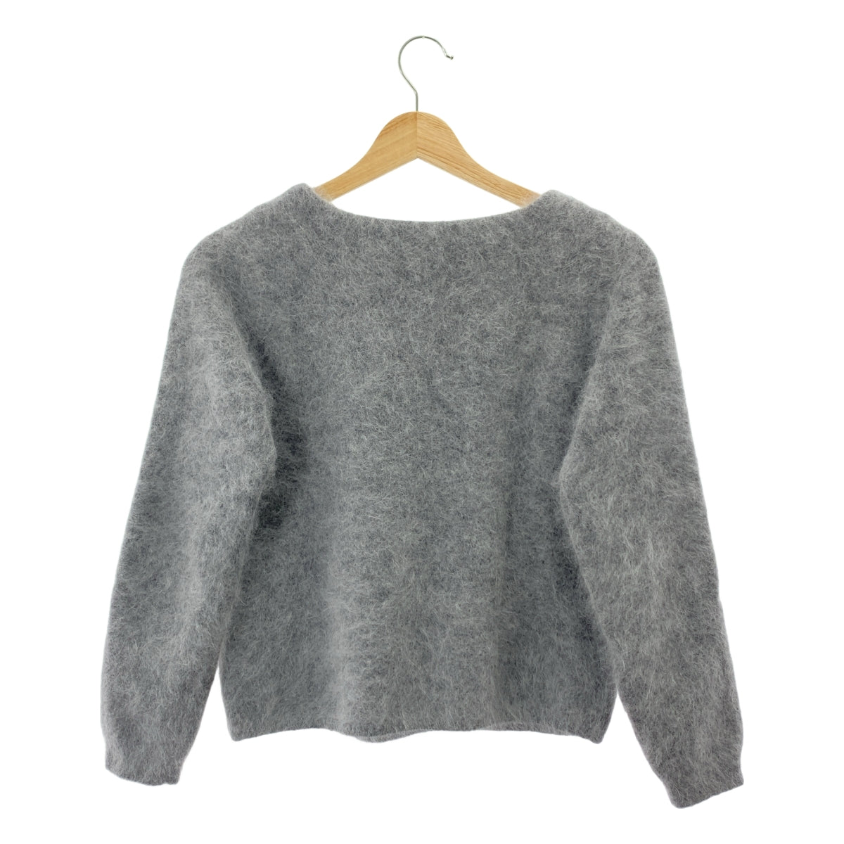 IENA | 安哥拉毛皮 Nuance 套頭衫 | F 碼 | 灰色 | 女款