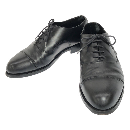 JM WESTON | 358 Boxcalf Classic Cap Toe Boxcalf Leather Classic Cap Toe Straight Tip Shoes | 7/E | Black | Men's