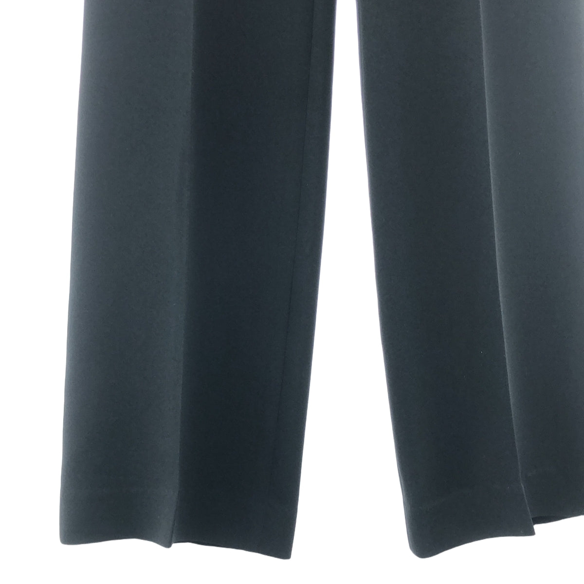 【美品】  Mame Kurogouchi / マメクロゴウチ | 2022SS | High Waisted Center Creased Trousers ハイウエスト センタークリースト パンツ | 1 | ブラック | レディース