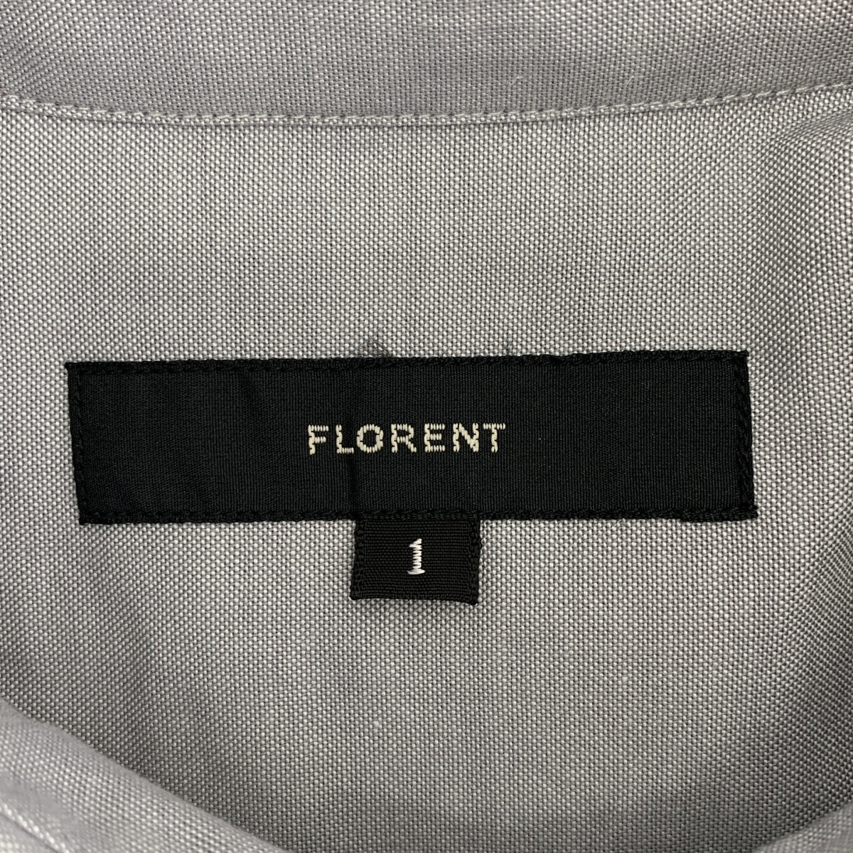 FLORENT / フローレント | 2023SS | COTTON DUNGAREE SHIRT / コットン オーバーシルエット シャツ ブラウス | 1 | レディース