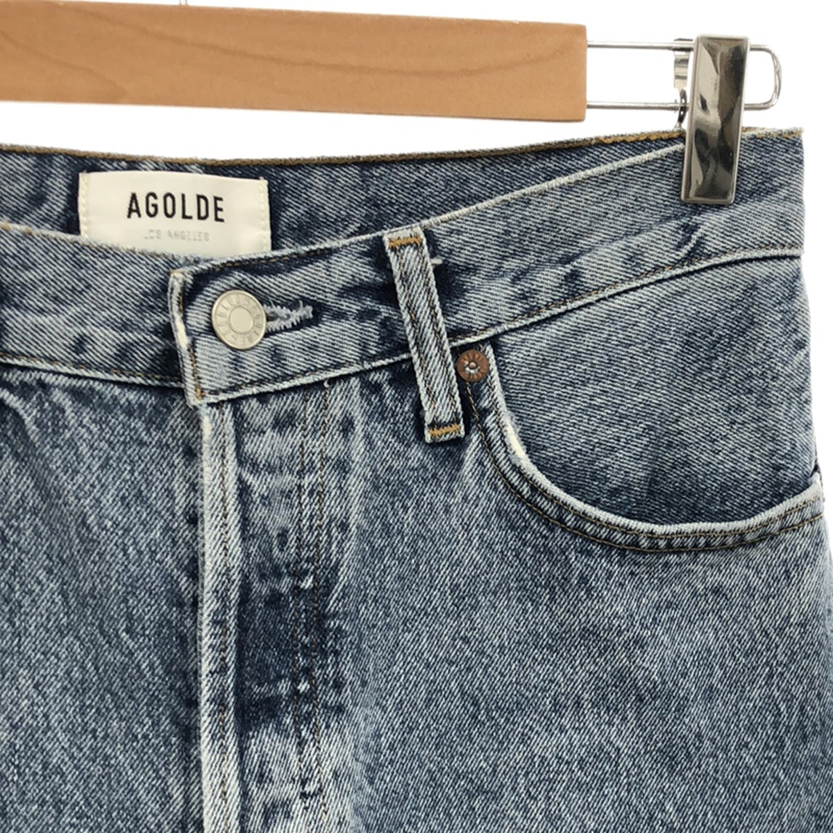 AGOLDE | RELAXED BOOT IN CURIO Distressed Denim Pants | 26 | Women's