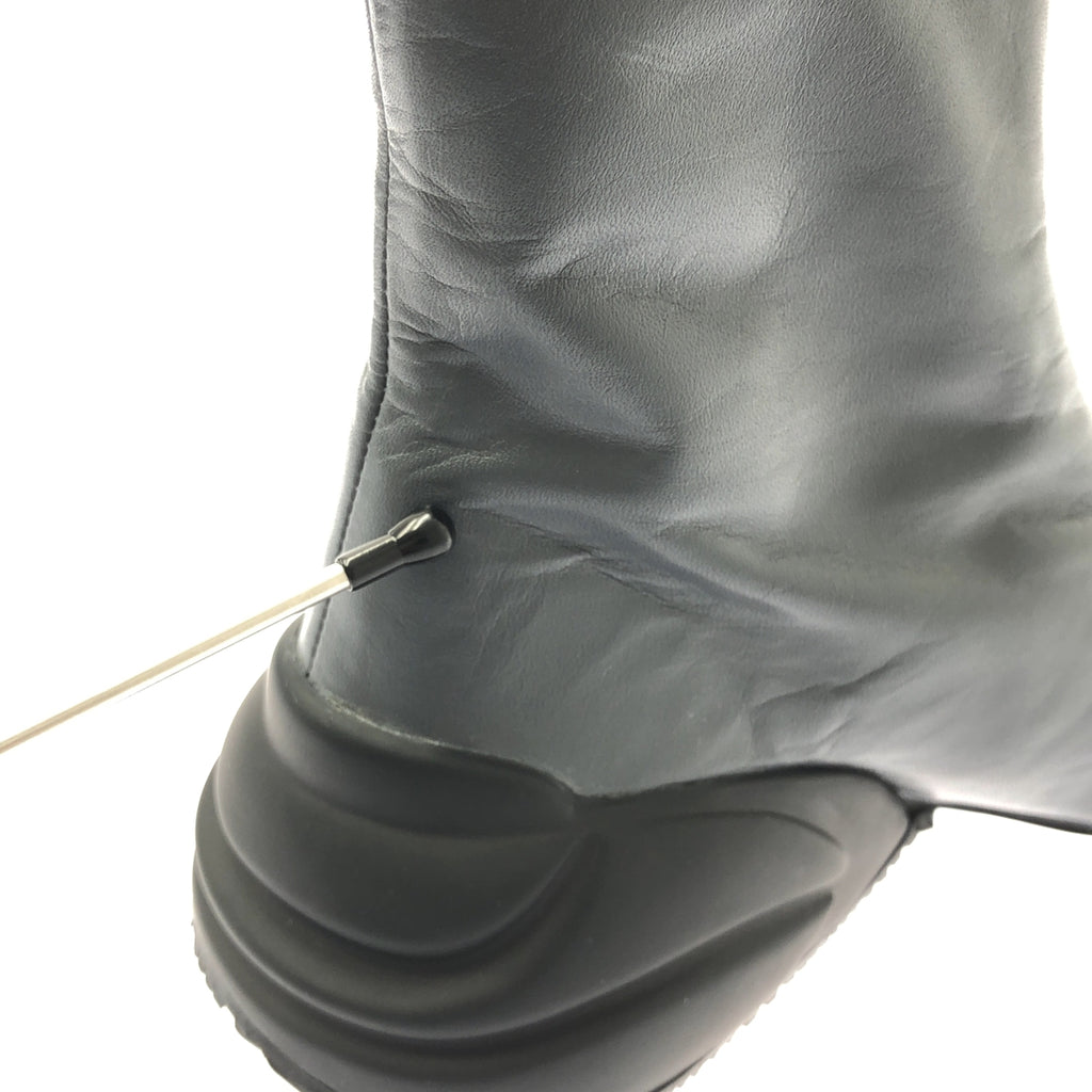 TOGA | 尖頭皮革拉鍊靴 | 尺寸 23.5 |