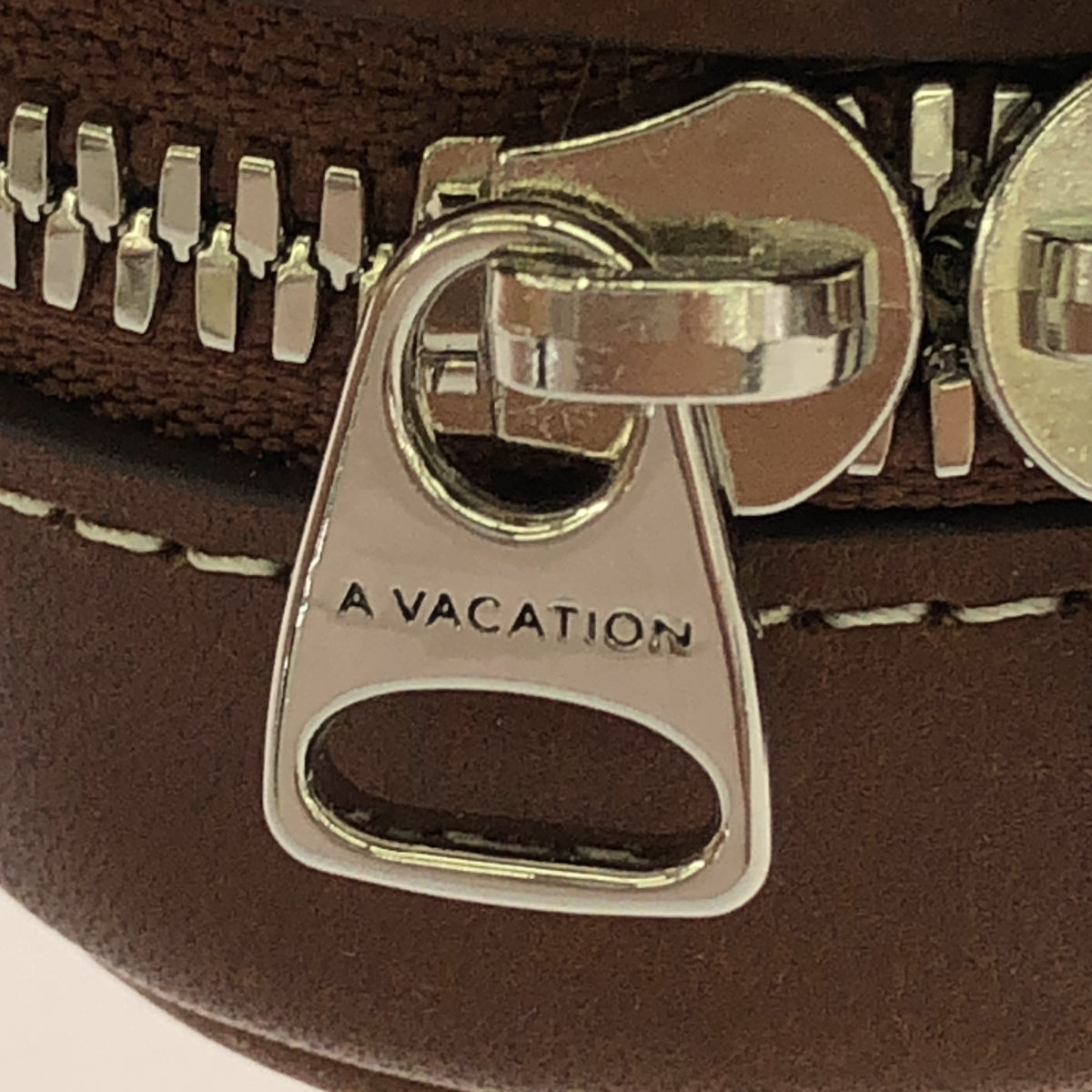 【美品】  A VACATION / アヴァケーション | 2025SS | CARRIE ORANGE PAISLEY / レザー切替 エンブロイダリー ワンショルダーバッグ | オレンジ | レディース