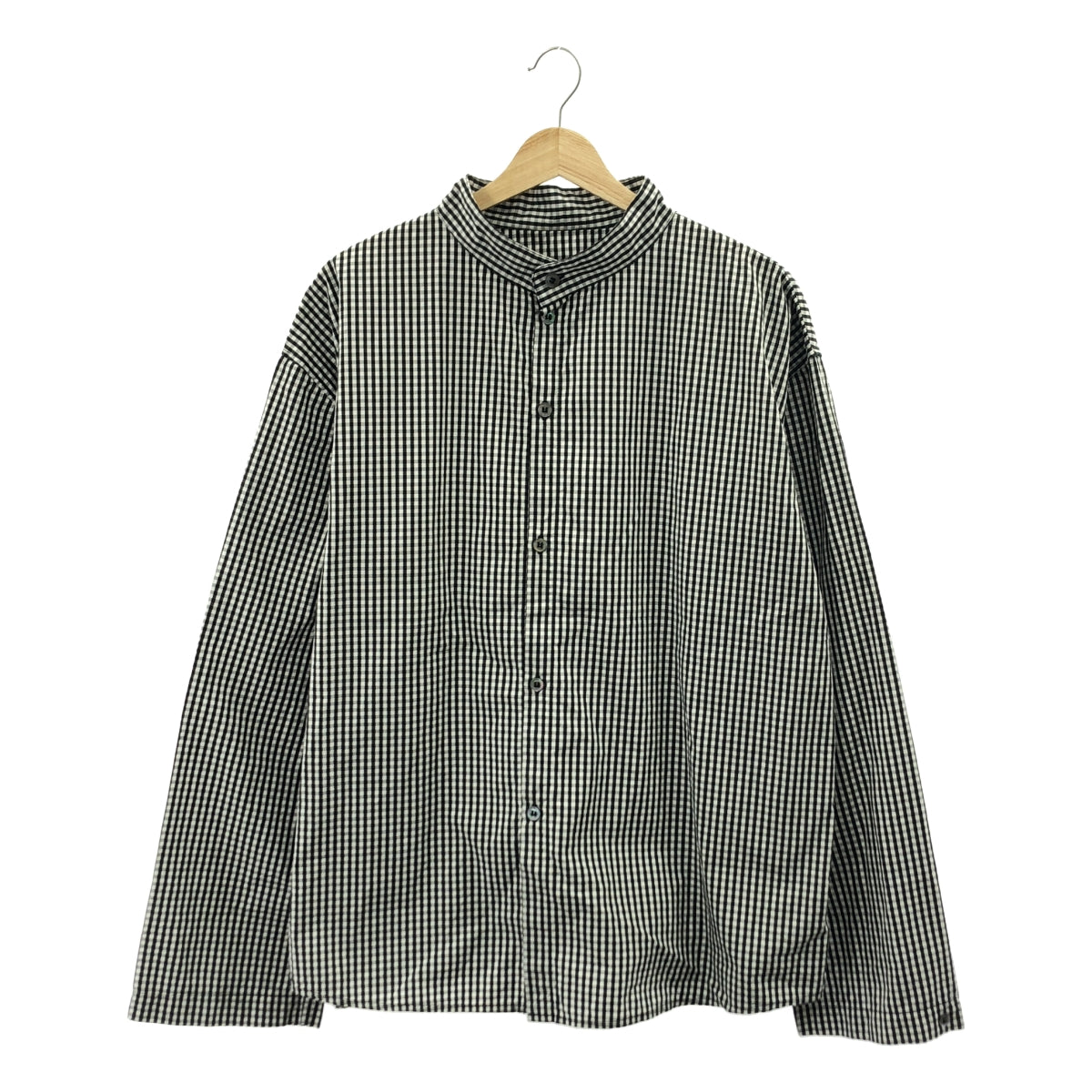 LEA BOBERG / 리어 보버그 | 2025SS | × RIVER Limited Model CL-SHIRT 깅엄 체크 컬러리스 셔츠 | 3 |