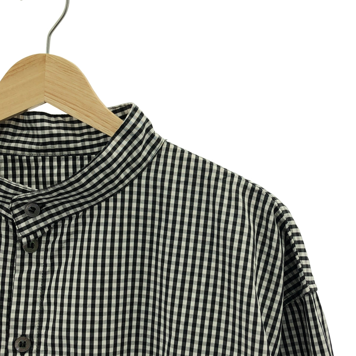 LEA BOBERG / 리어 보버그 | 2025SS | × RIVER Limited Model CL-SHIRT 깅엄 체크 컬러리스 셔츠 | 3 |