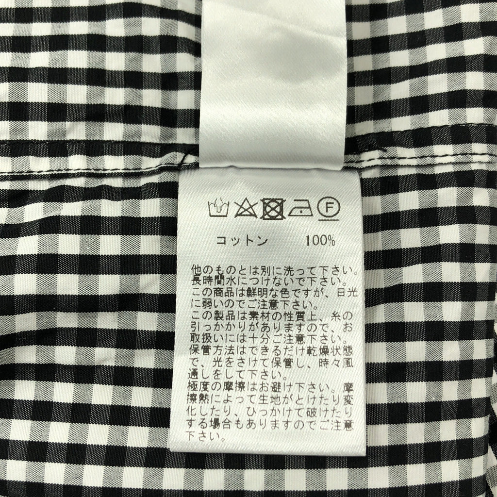 LEA BOBERG / 리어 보버그 | 2025SS | × RIVER Limited Model CL-SHIRT 깅엄 체크 컬러리스 셔츠 | 3 |
