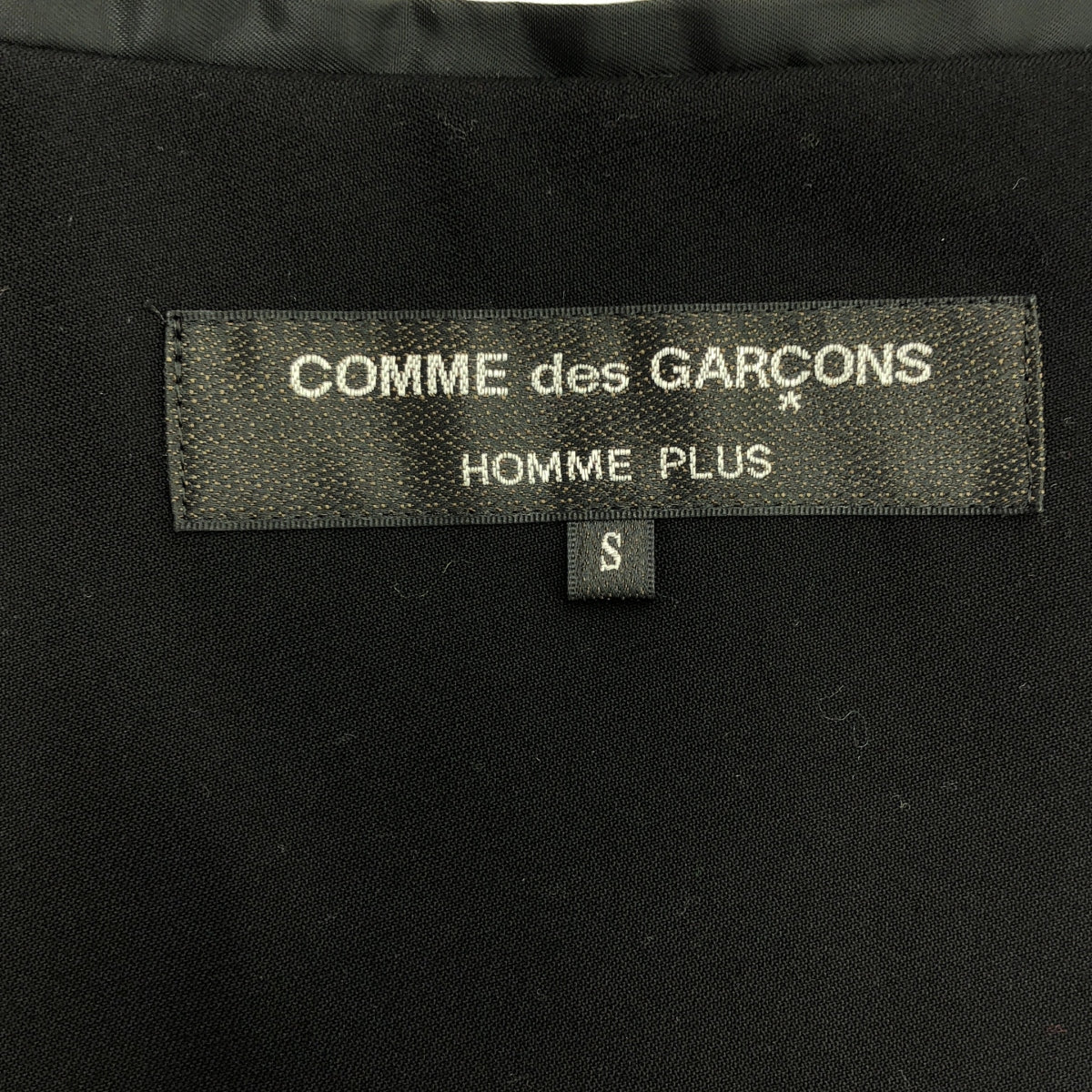 COMME des GARCONS HOMME PLUS / コムデギャルソンオムプリュス | 2018AW | カシミヤ ウール 変形 アシンメトリー シングルブレスト ジャケット | S | メンズ