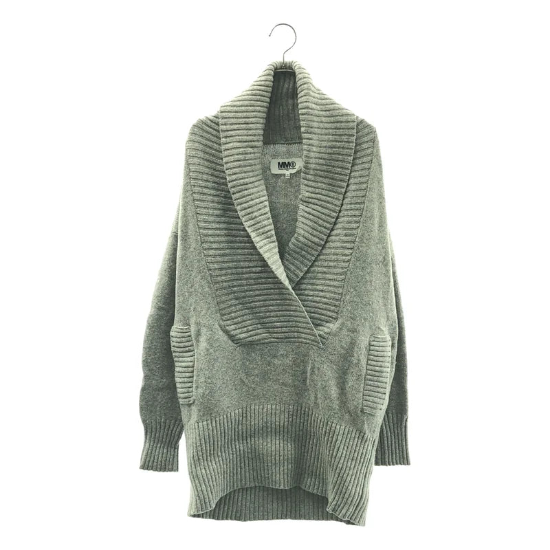 MM6 Maison Martin Margiela / エムエムシックスメゾンマルタンマルジェラ | 2014AW | ウール カシミヤ混 ショールカラーニット | M | レディース