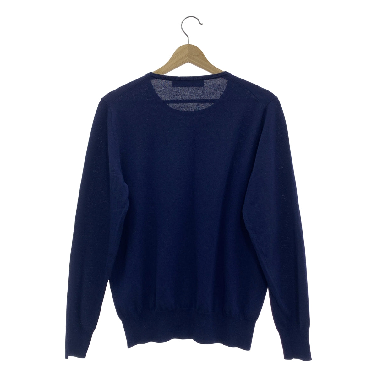 Sovereign / 소블린 | 하이 게이지 울 크루 넥 니트 | 46 | 네이비 | 남성