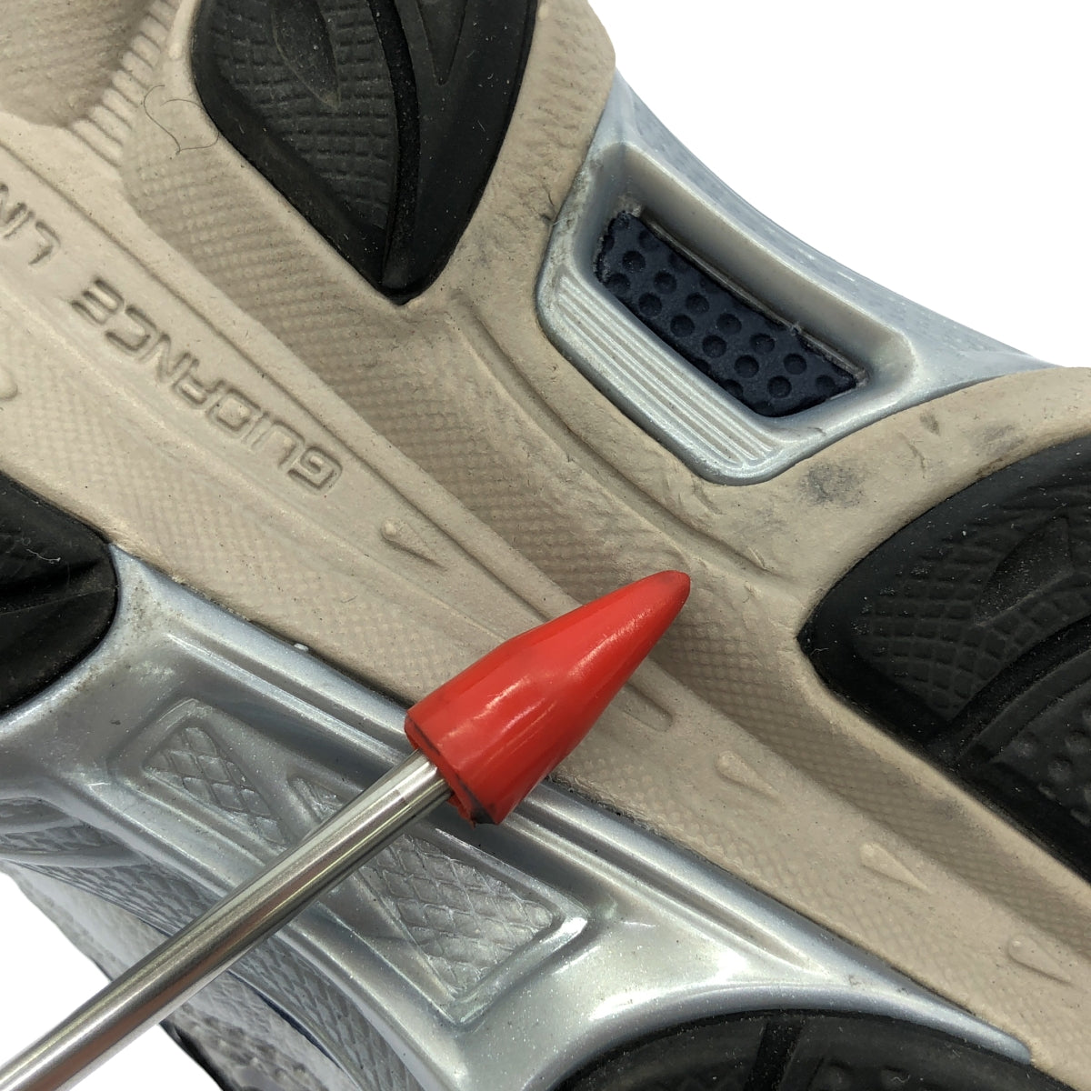 ASICS / 아식스 | GEL-NYC | PURE SILVER / MIDNIGHT / 젤 스니커즈 | 29 | 실버 / 네이비 | 남성