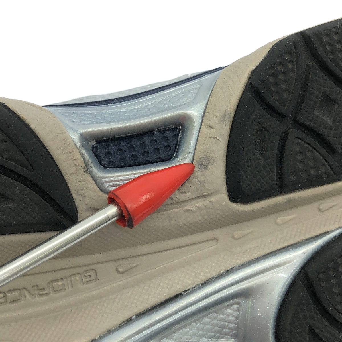 ASICS / 아식스 | GEL-NYC | PURE SILVER / MIDNIGHT / 젤 스니커즈 | 29 | 실버 / 네이비 | 남성