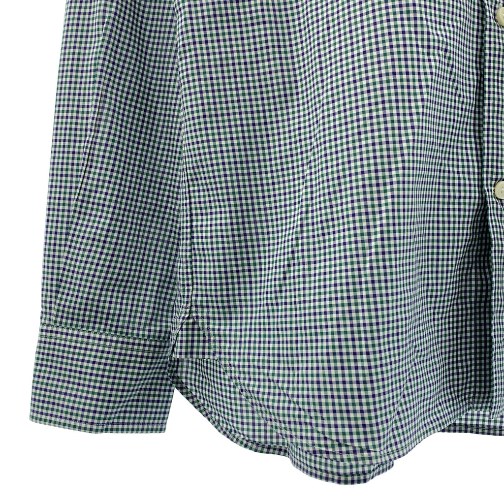 × THOMAS MASON / トーマス メイソン | チェック ロゴボタン シャツ | M | メンズ