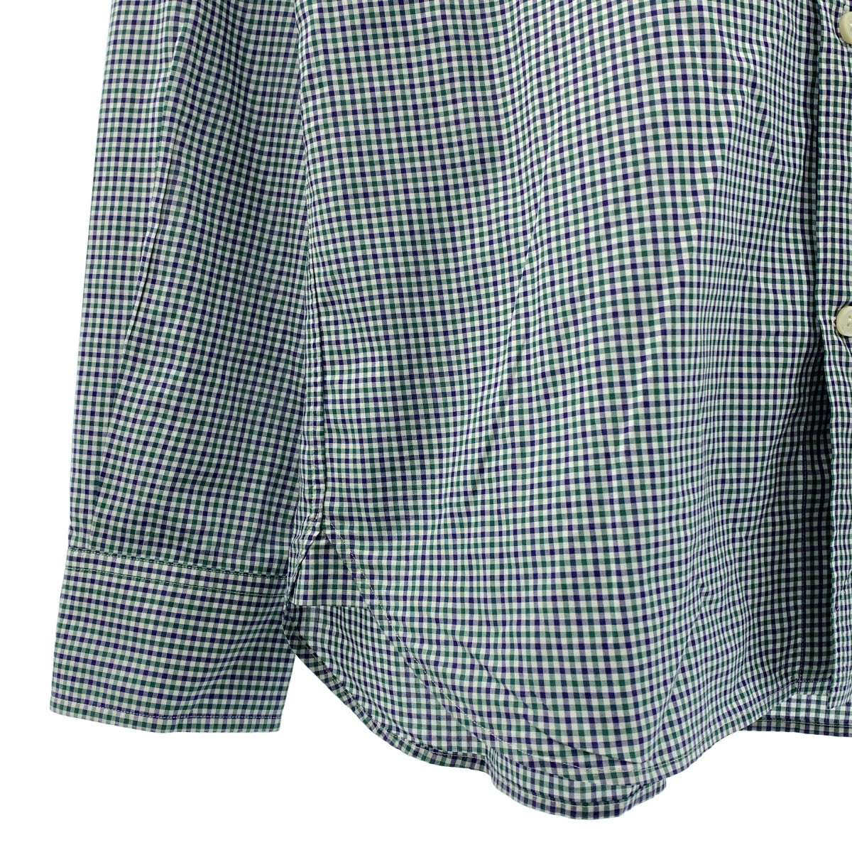 × THOMAS MASON / トーマス メイソン | チェック ロゴボタン シャツ | M | メンズ