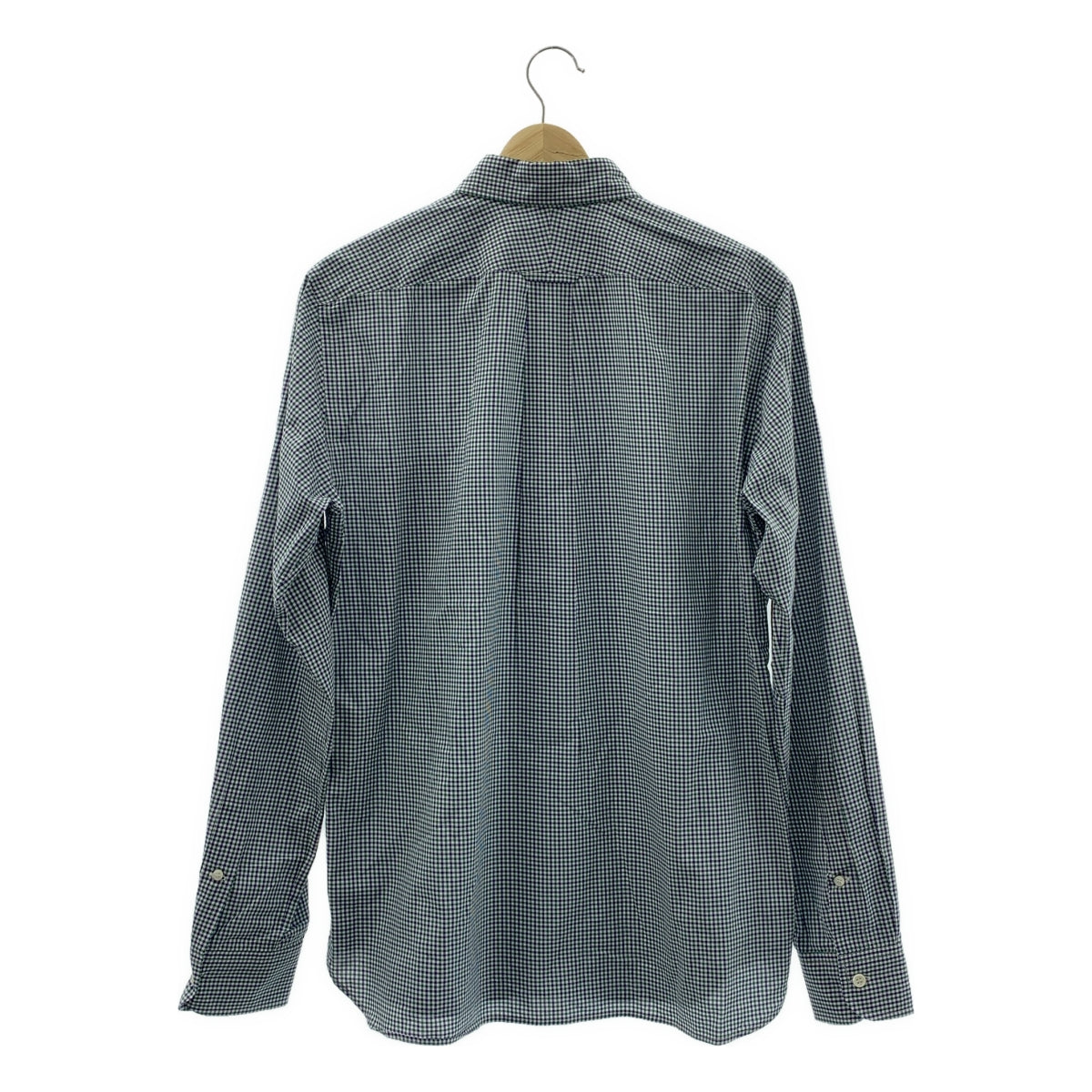 × THOMAS MASON / トーマス メイソン | チェック ロゴボタン シャツ | M | メンズ
