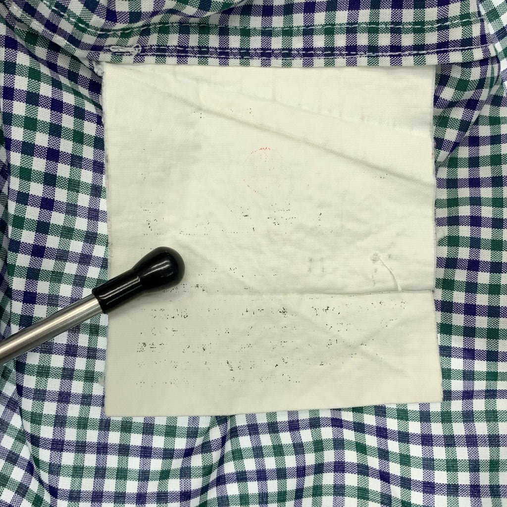 × THOMAS MASON / トーマス メイソン | チェック ロゴボタン シャツ | M | メンズ