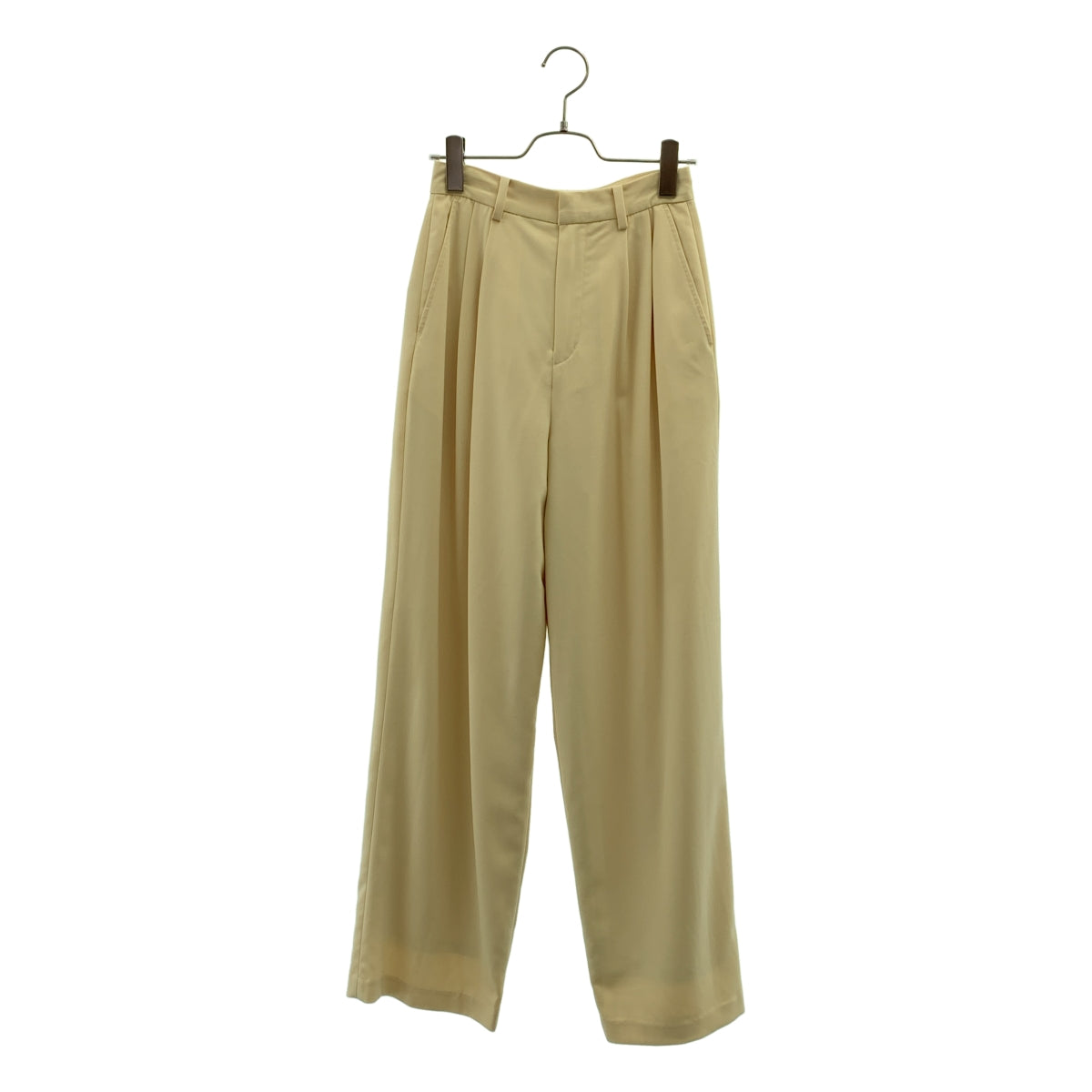 CLANE / クラネ | BASIC TUCK PANTS / ベーシックタックパンツ / 総裏地 | 0 | レディース