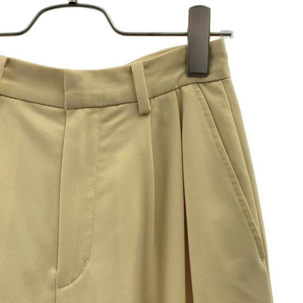 CLANE / クラネ | BASIC TUCK PANTS / ベーシックタックパンツ / 総裏地 | 0 | レディース