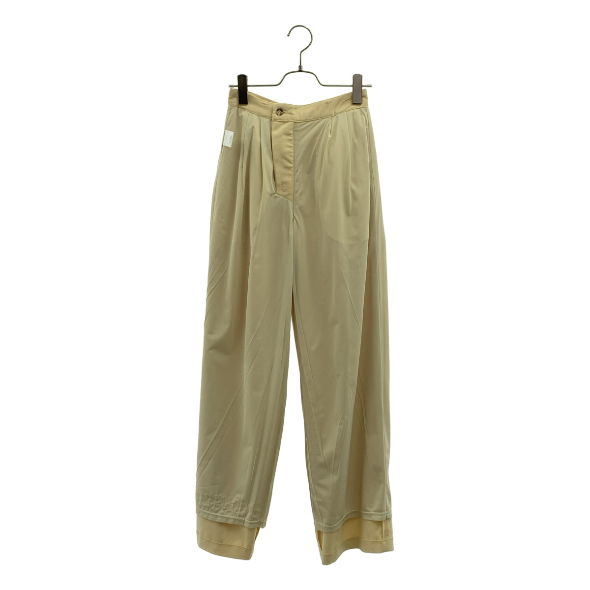 CLANE / クラネ | BASIC TUCK PANTS / ベーシックタックパンツ / 総裏地 | 0 | レディース