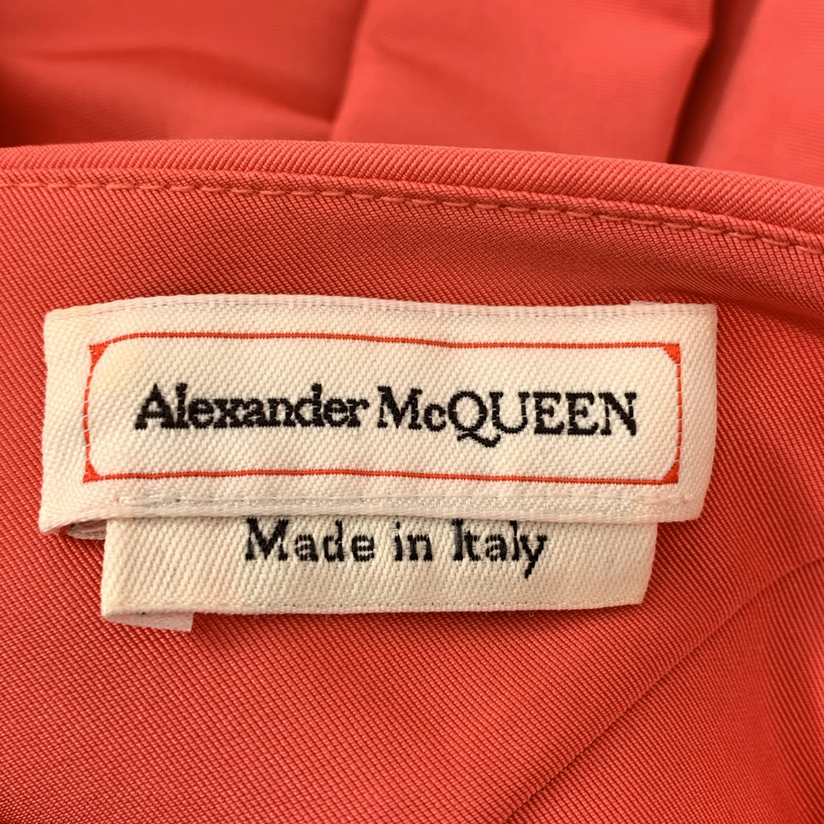 ALEXANDER MCQUEEN / アレキサンダーマックイーン | フロントジップ タック プリーツ ノースリーブワンピース | 38 | レディース
