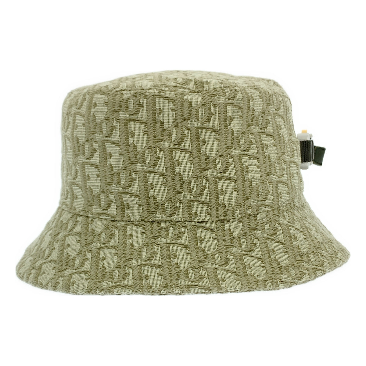 【美品】  Dior / ディオール | OBLIQUE / オブリーク  総柄 ローラー ボブ バケットハット 帽子 / ロゴ総裏地 | S | green | メンズ
