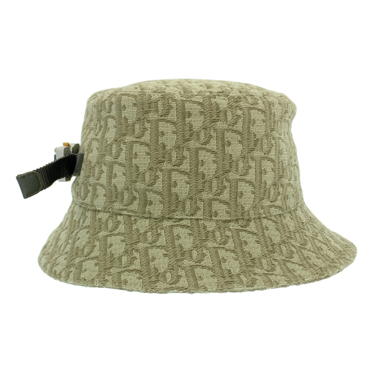 【美品】  Dior / ディオール | OBLIQUE / オブリーク  総柄 ローラー ボブ バケットハット 帽子 / ロゴ総裏地 | S | green | メンズ