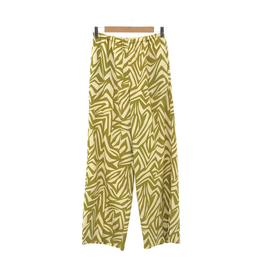 Tomorrowland BALLSEY | 2021SS | All-over zebra print easy straight pants / fully lined | 36 | Women's