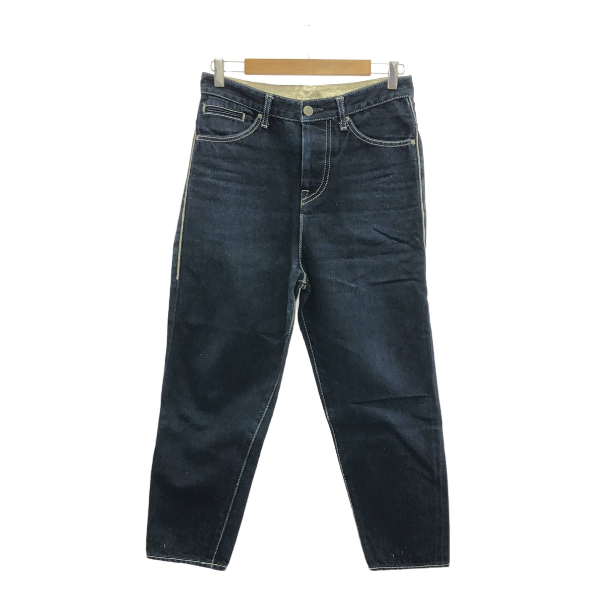 mina perhonen / 미나펠호넨 | always 코튼 테이퍼드 데님 | 38 | 네이비 | 여성