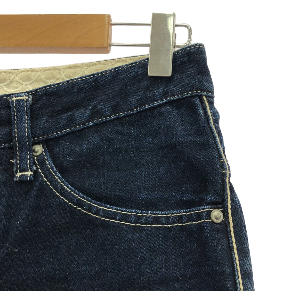 mina perhonen / 미나펠호넨 | always 코튼 테이퍼드 데님 | 38 | 네이비 | 여성