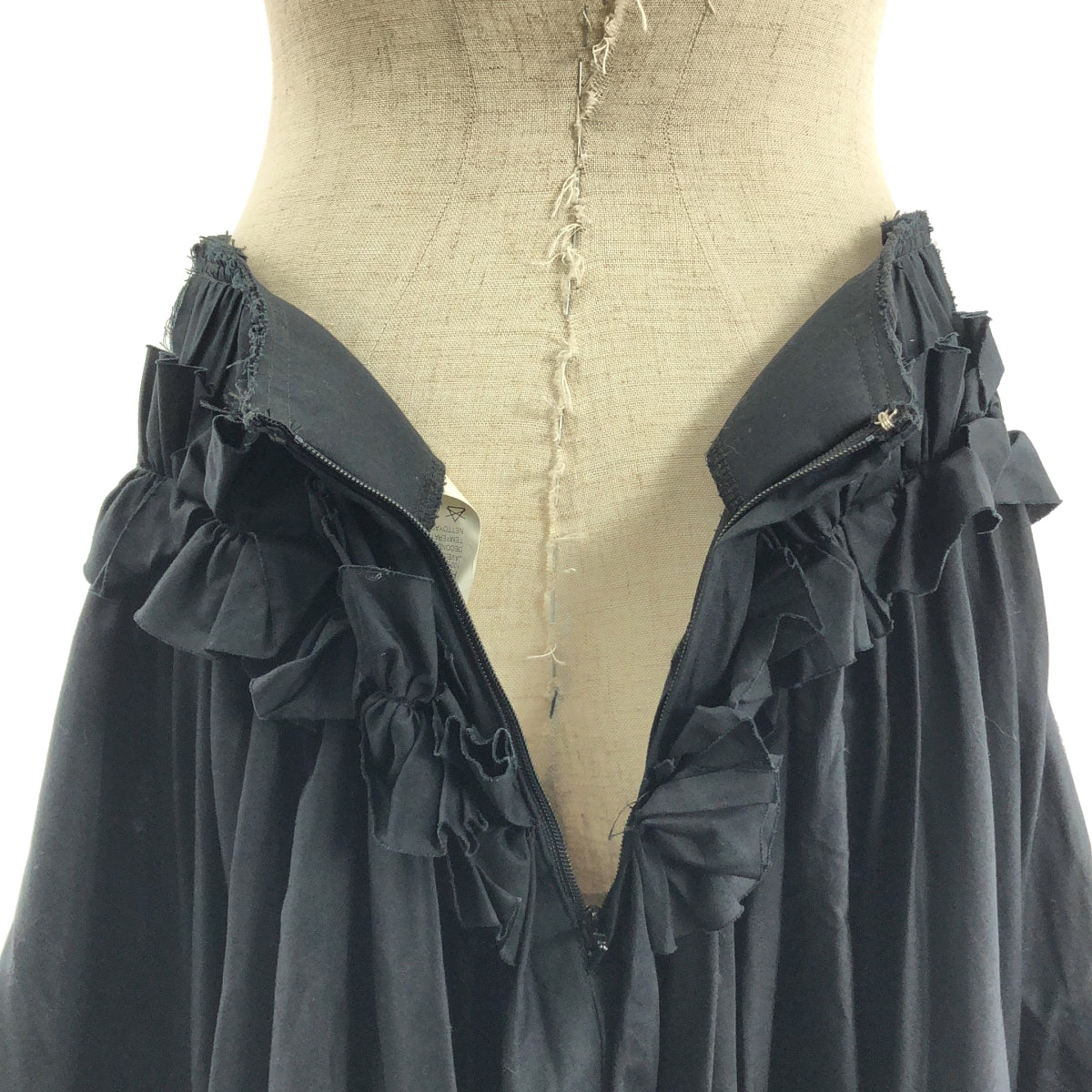 COMME des GARCONS / コムデギャルソン | 2014SS | 格子 ボリューム フレア スカート | XS | レディース