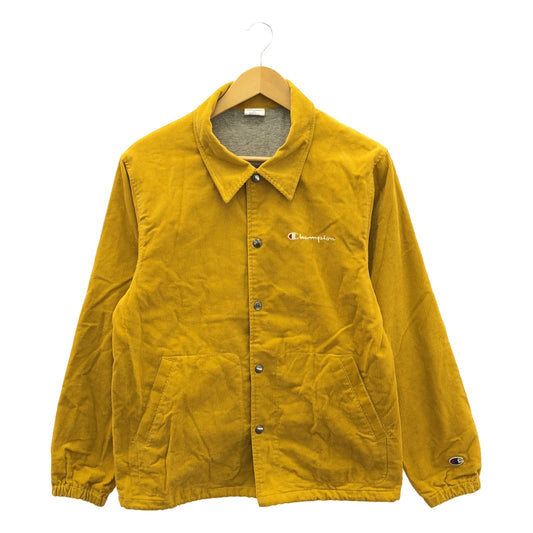 CHAMPION / Champion | Corduroy Coach Jacket | M | Mustard | Men's