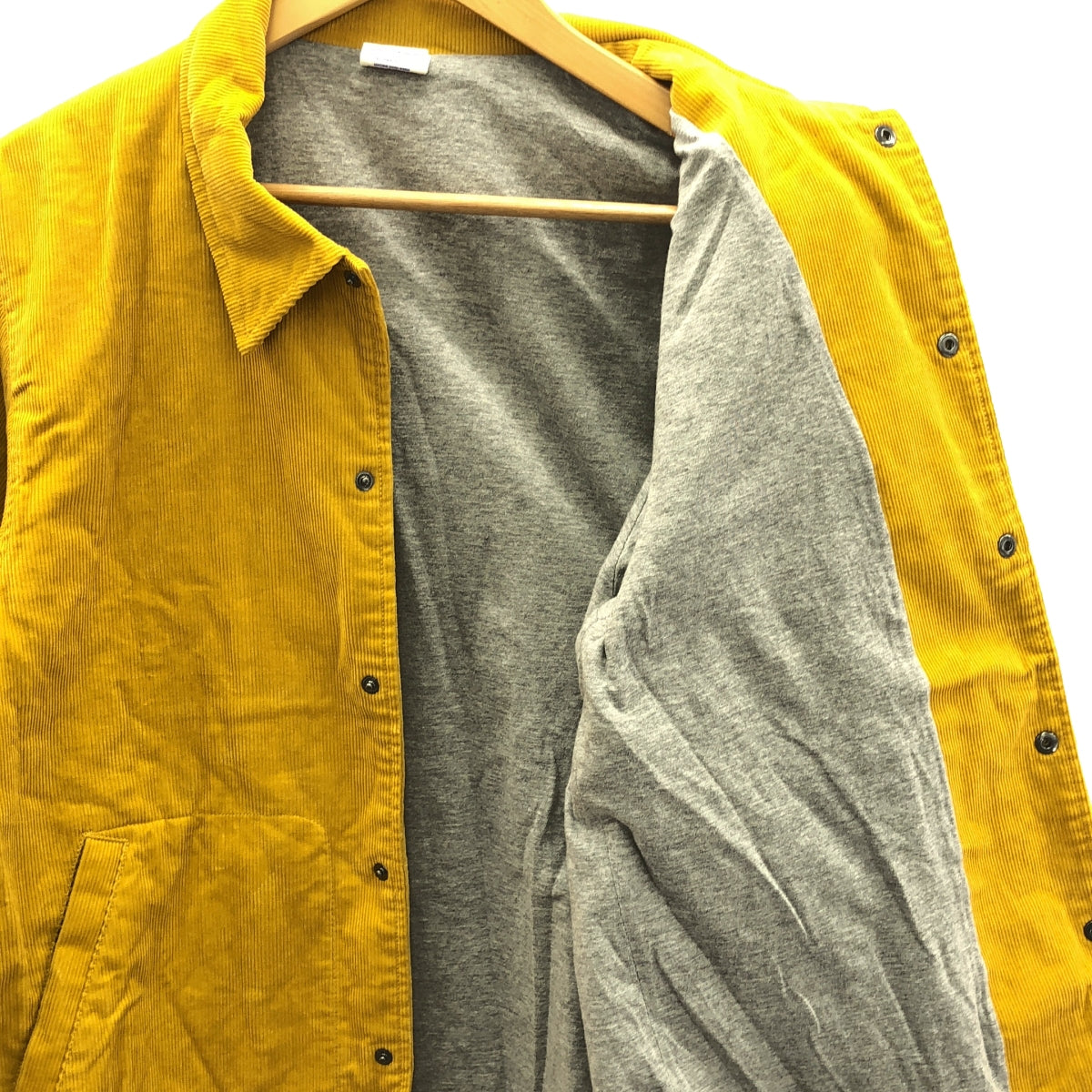 CHAMPION / Champion | Corduroy Coach Jacket | M | Mustard | Men's