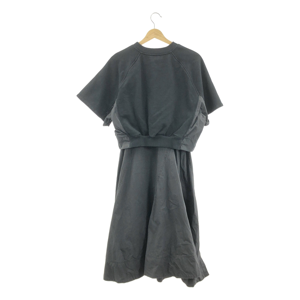 3.1 Phillip Lim | Docking 衛衣洋裝 | S 碼 | 黑色/炭灰色 | 女款