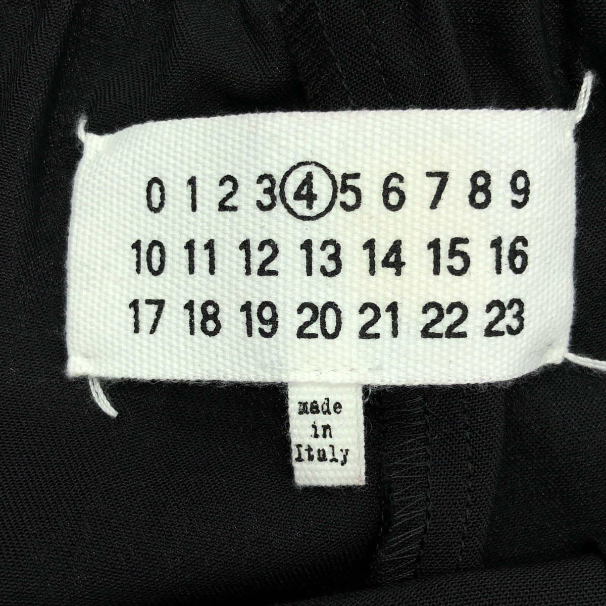 Maison Margiela / メゾンマルジェラ | 2016SS | ウール テーパード イージーパンツ | 40 | ブラック | レディース