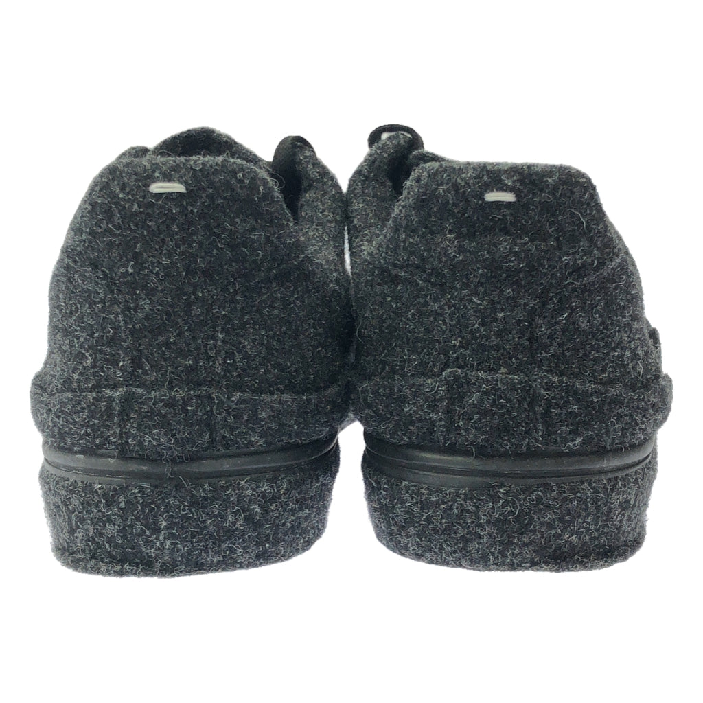 [狀況良好] Maison Margiela | EVOLUTION 低筒運動鞋 |羊毛低筒運動鞋 | 43 |深灰色 |男士