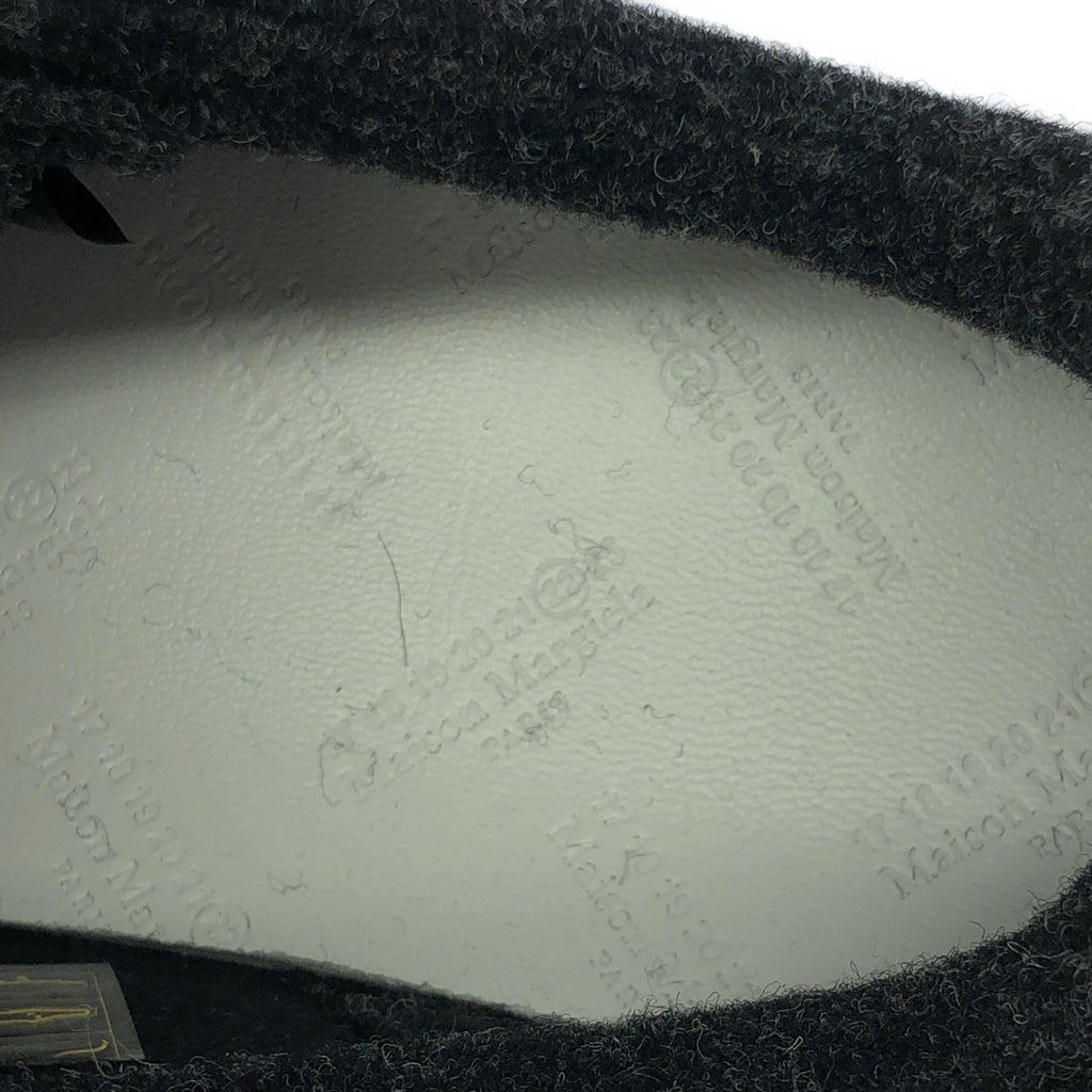 [狀況良好] Maison Margiela | EVOLUTION 低筒運動鞋 |羊毛低筒運動鞋 | 43 |深灰色 |男士