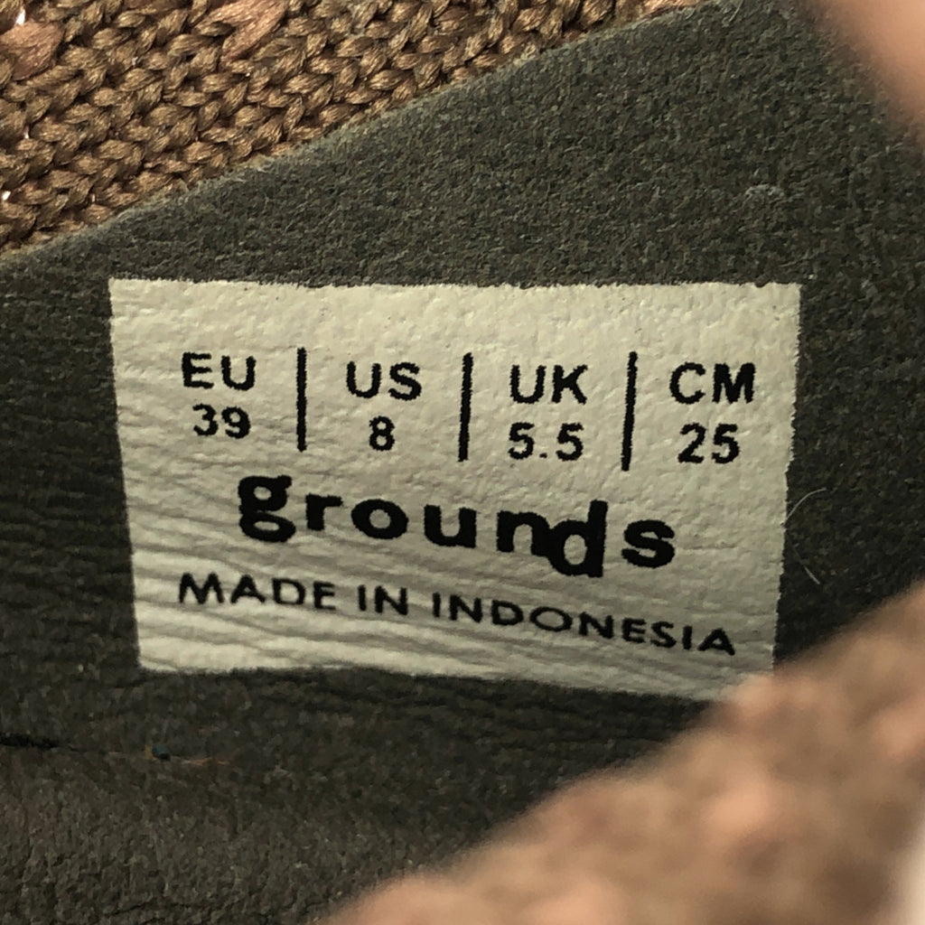 風與海 | × ground JEWELRY / 珠寶標誌運動鞋 | 尺寸 25 |