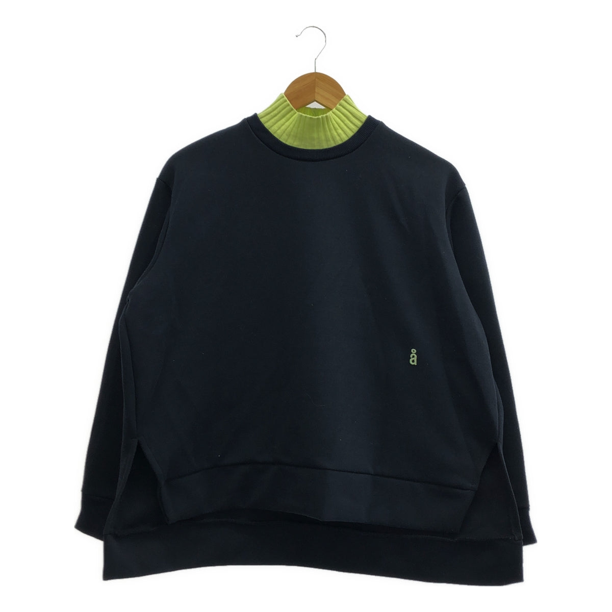 nagonstans / ナゴンスタンス | layered－neck pullover リブネック トレーナー | M | レディース