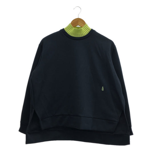 nagonstans / ナゴンスタンス | layered－neck pullover リブネック トレーナー | M | レディース