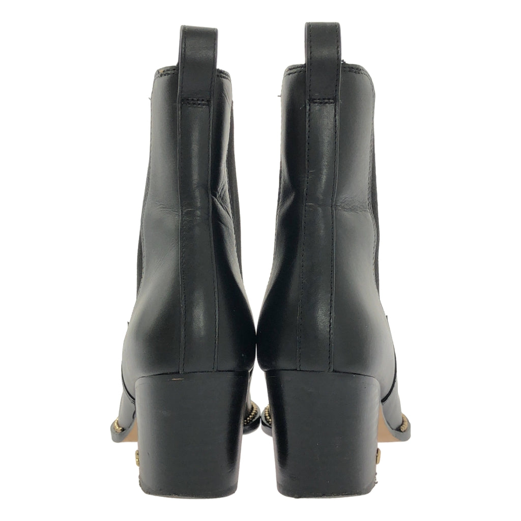 COACH / 코치 | CC786 귀걸이 사이드 고어 부티 짧은 부츠 | 6.5 |