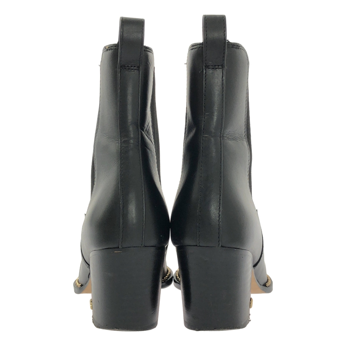 COACH / 코치 | CC786 귀걸이 사이드 고어 부티 짧은 부츠 | 6.5 |