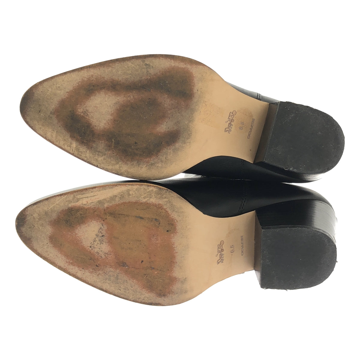 COACH / 코치 | CC786 귀걸이 사이드 고어 부티 짧은 부츠 | 6.5 |