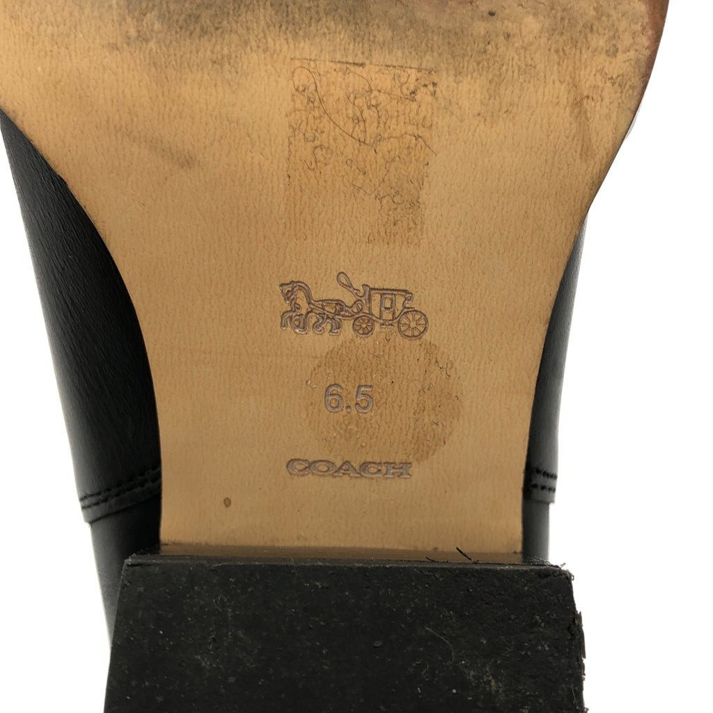 COACH / 코치 | CC786 귀걸이 사이드 고어 부티 짧은 부츠 | 6.5 |