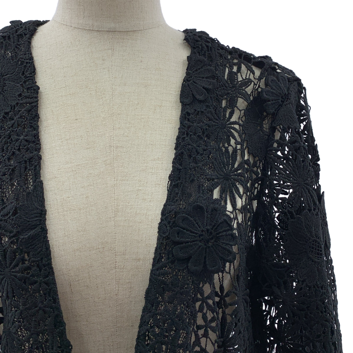 ne Quittez pas / ヌキテパ | 3D LACE LONG GOWN レース ワンピース ガウン |