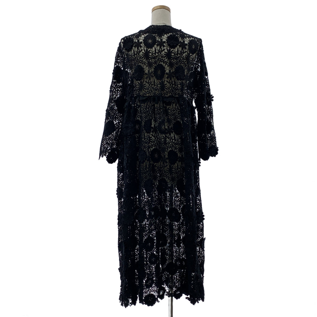 ne Quittez pas / ヌキテパ | 3D LACE LONG GOWN レース ワンピース ガウン |