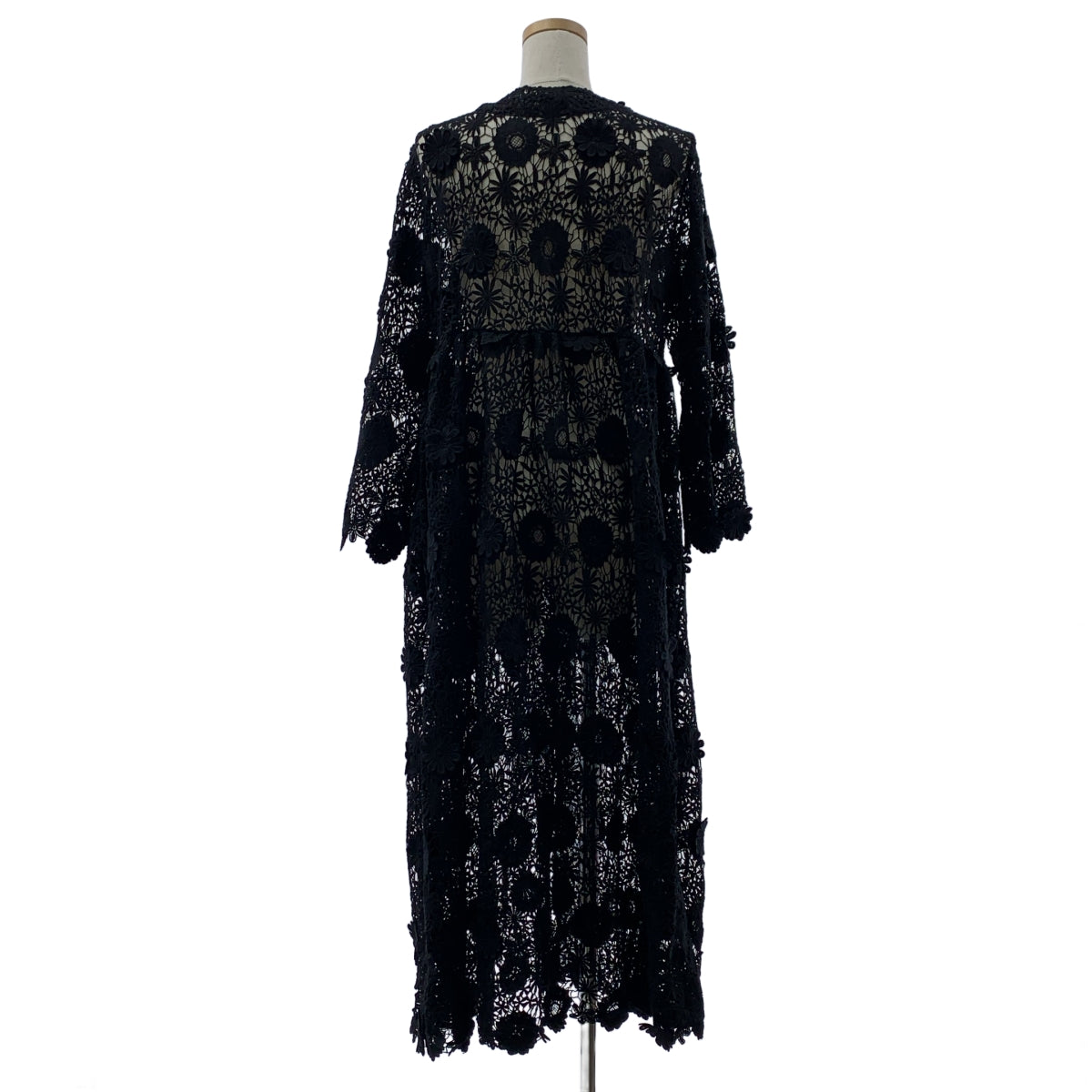 ne Quittez pas / ヌキテパ | 3D LACE LONG GOWN レース ワンピース ガウン |