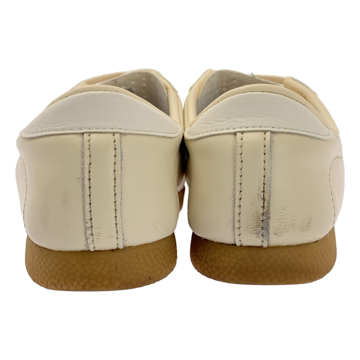 [狀況極佳] 阿迪達斯 | LONDON / IG6207 London 皮革低筒運動鞋 | 尺寸 25.5 | 象牙色/白色 | 男款